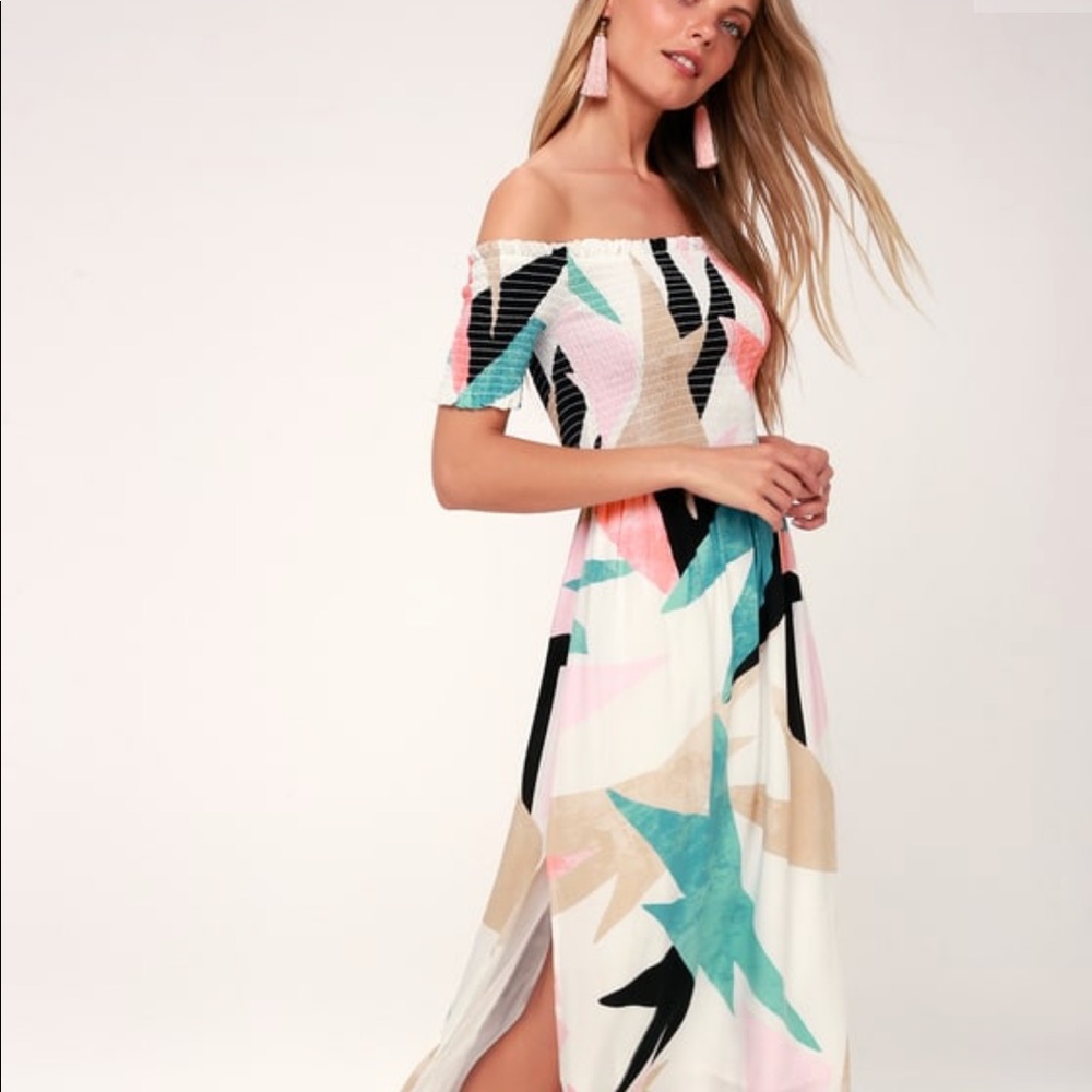 Lulus summer dress midi size xl